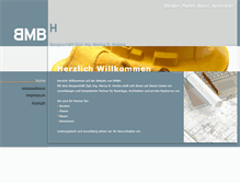 Tablet Screenshot of bmbh.net